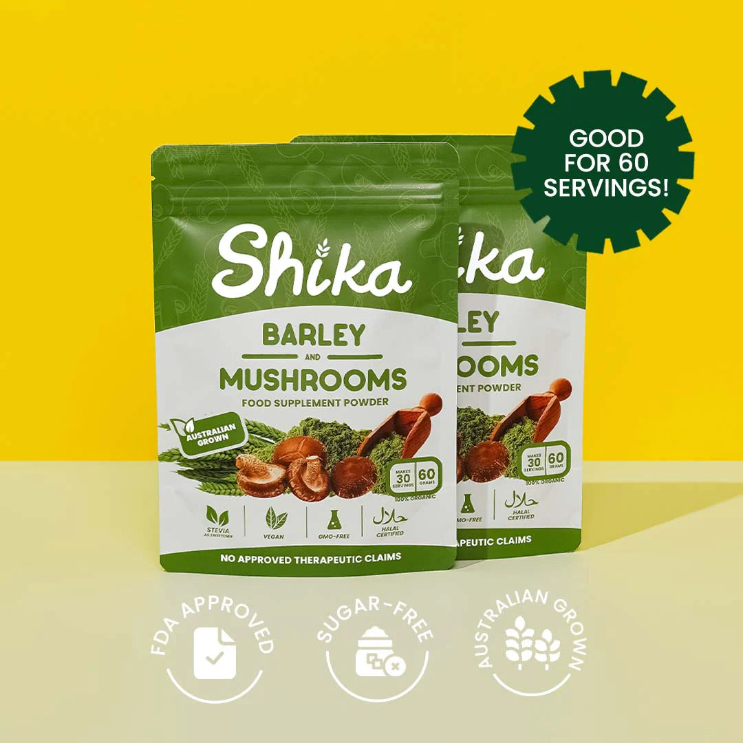 Shika Barley with Mushrooms